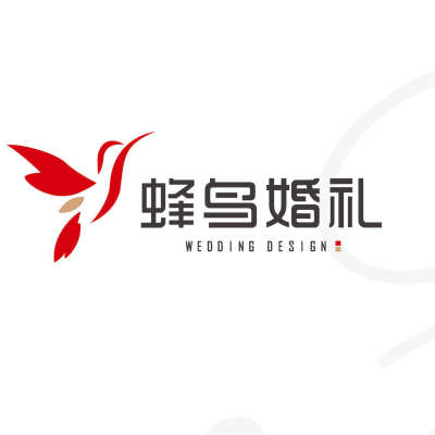 烟台市蜂鸟婚礼企划logo