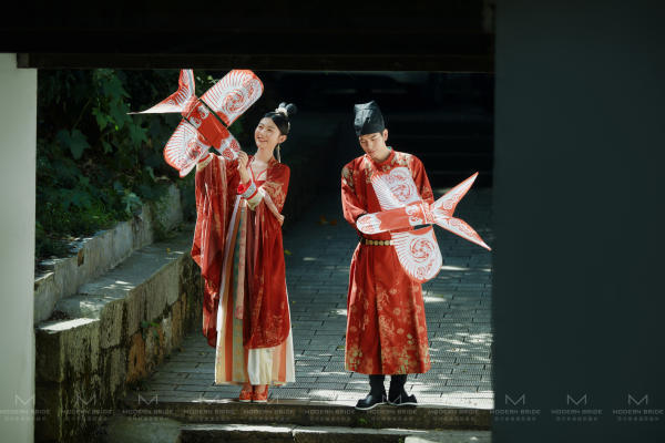 【喜嫁国风】复古文艺婚纱照｜风格任选｜无隐形消费