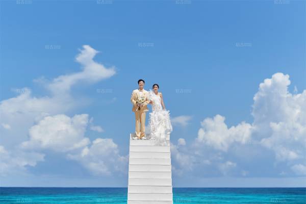 【网红推荐套系】海边婚纱照/个性时尚