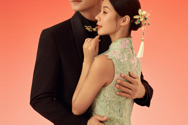 新中式旗袍婚纱照