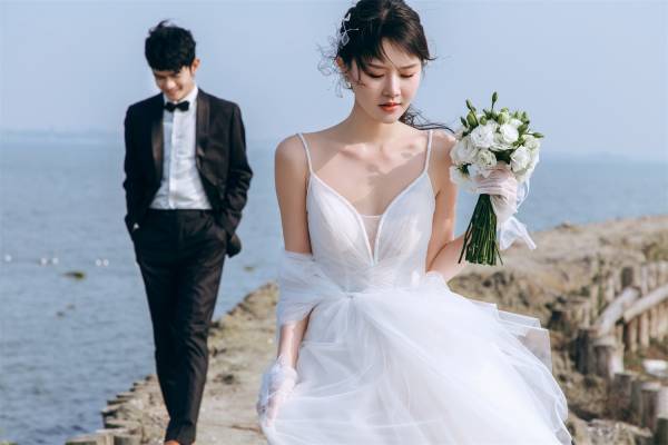 【海边假日】文艺且治愈系列海边纪实婚纱照