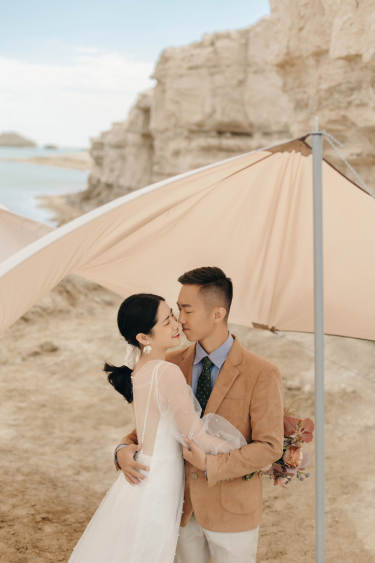 青海水上雅丹｜穿上婚纱和你路过全世界🏞