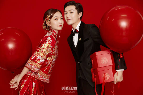 中式喜嫁婚纱照|口碑爆棚中国风婚纱照