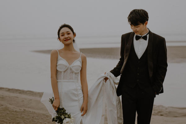 【海边假日】文艺且治愈系列海边纪实婚纱照