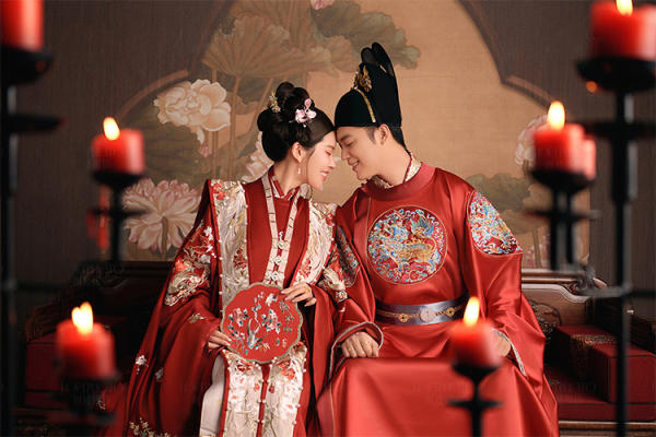 【中式汉服】传统元素+东方仪式婚纱照