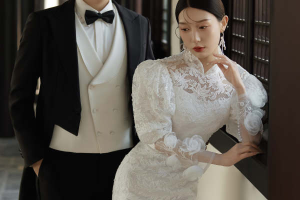 【岸芷汀兰婚纱摄影】被夸赞的园林新中式婚纱照 简直太美了