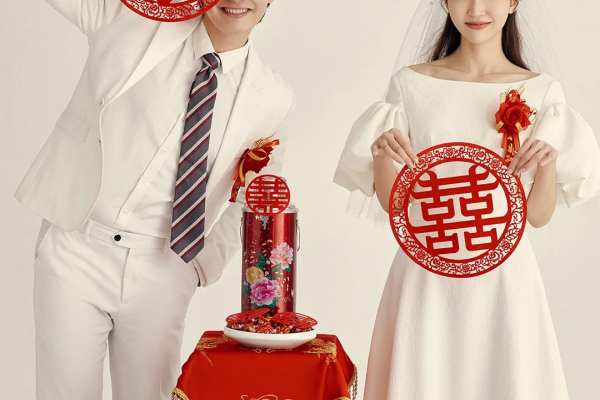复古喜嫁婚纱照