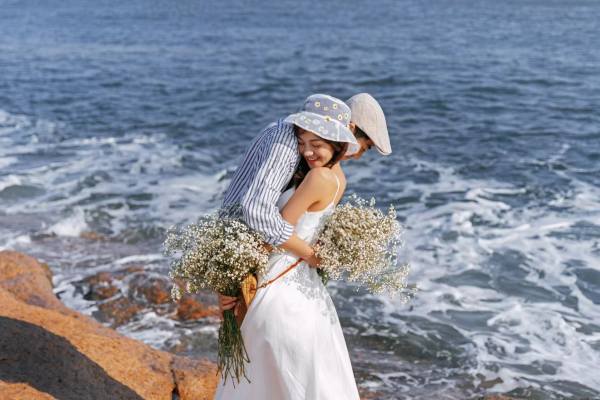 【网红爆款】婚纱照+送定制款婚纱