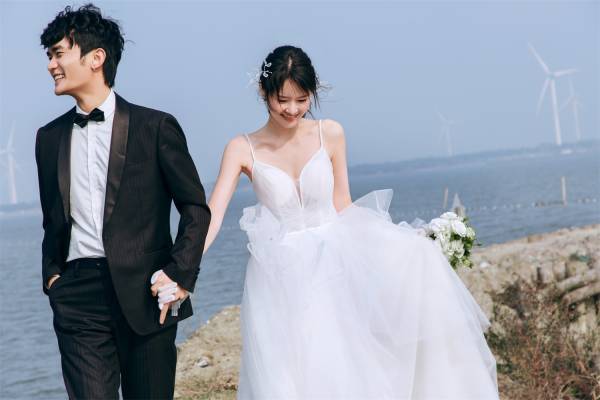 【海边假日】文艺且治愈系列海边纪实婚纱照