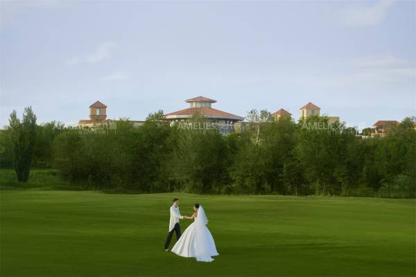 美爆七夕【莫奈庄园】一秒入夏轻氧感草坪婚纱/高阶审美