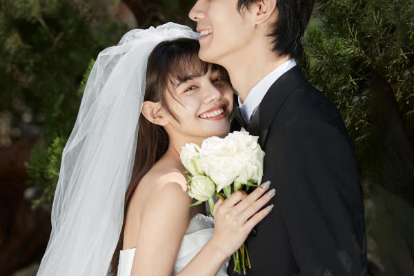 【原野】大草坪小清新户外婚纱照摄影写真