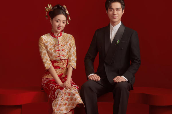 【首尔雨丝】新中式婚纱照~养眼又端庄