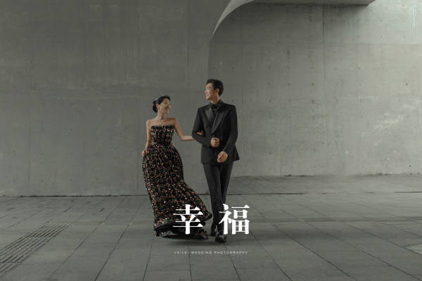 蕾蕾纯色新品【幸福】系列婚纱照