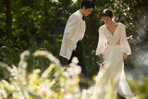 《草坪森系6.0》自然美学轻氧森系婚纱照