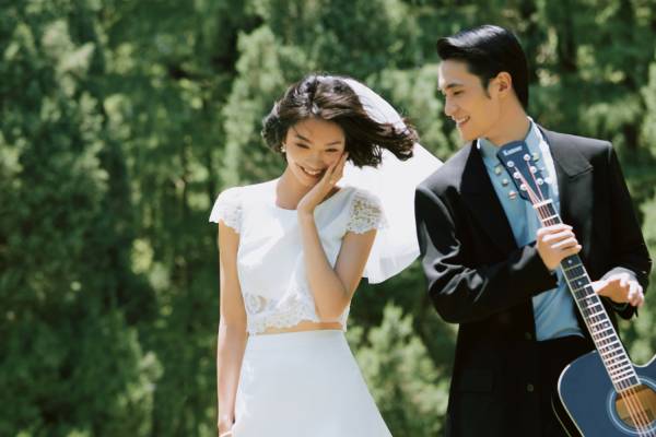 【清氧森系】清新少女心的森系婚纱照