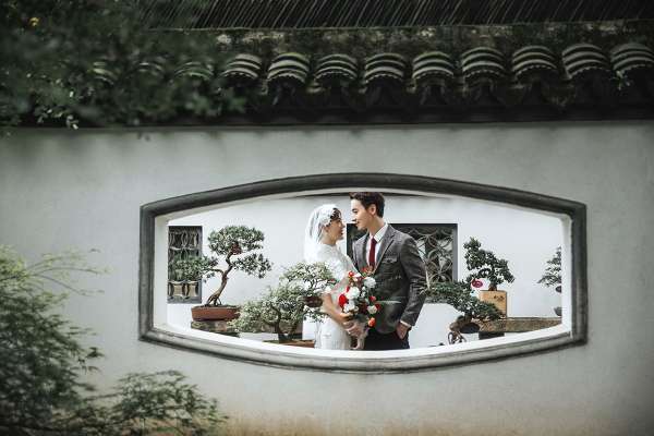 首席双机位|赫本风婚纱照|极简风|法式婚纱照
