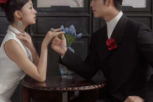 【首尔雨丝】民国风婚纱照~清风明月易相逢