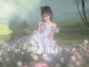 呼叫仙女🧚‍♀️快来查收这组油画风婚纱照👰‍