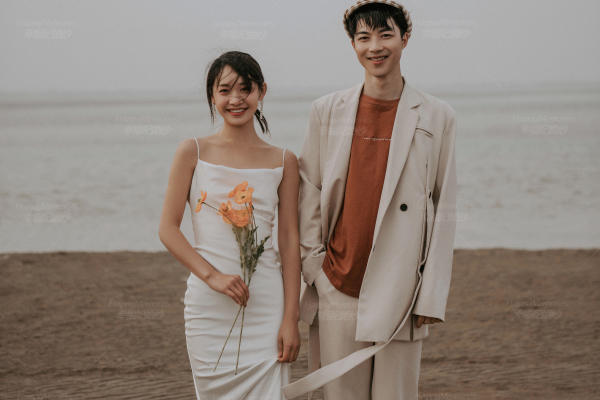 【海边假日】文艺且治愈系列海边纪实婚纱照