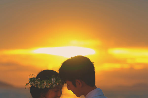 三亚站丨电影感光影夕阳