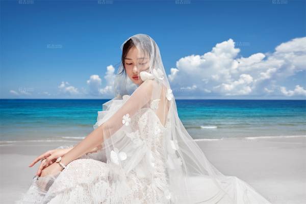 【网红推荐套系】海边婚纱照/个性时尚