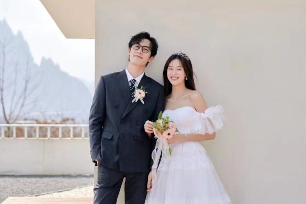 小清新婚纱