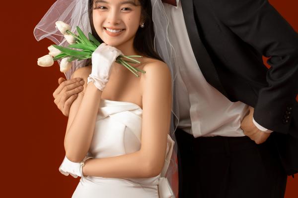 极简婚纱