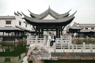 园林民国风复古婚纱照