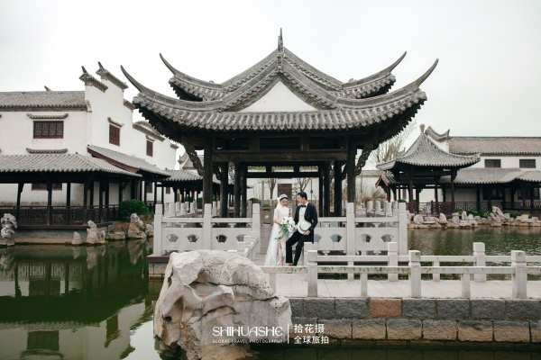 园林民国风复古婚纱照