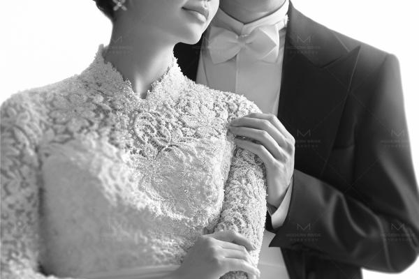 【现代新娘®】一眼就喜欢上的婚纱照 | 纯色婚纱