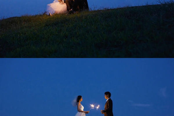 【唯一视觉小清新夜景婚纱照】