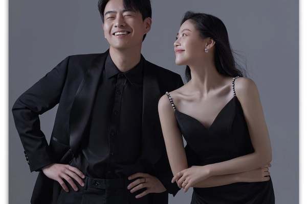 2024爆火的大女主黑色礼服婚纱照 小众高级又显青春时尚气息🔝 cool girl and boy的专属限定
