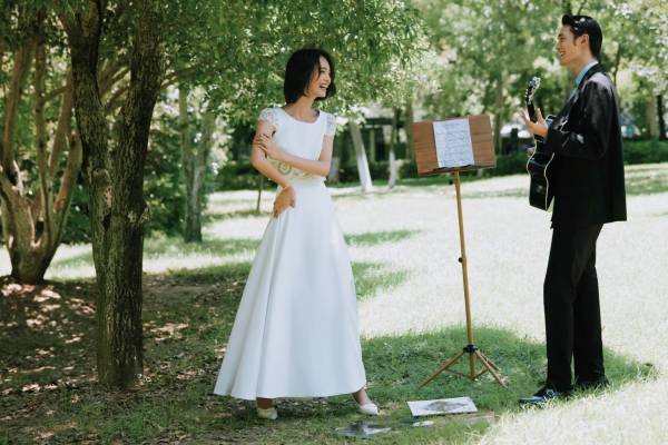 【清氧森系】清新少女心的森系婚纱照
