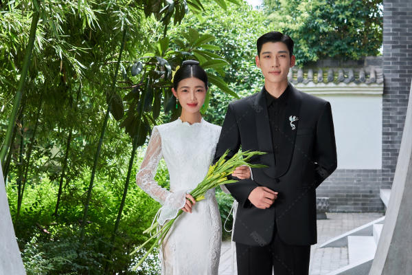 【昭元摄影】新中式江南园林婚纱照