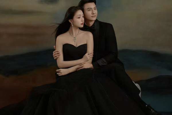 【首尔雨丝】色彩浓郁的复古婚纱照~真的太美啦