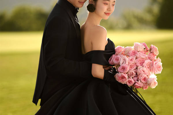 JUJIAO & 森系赫本风婚纱照