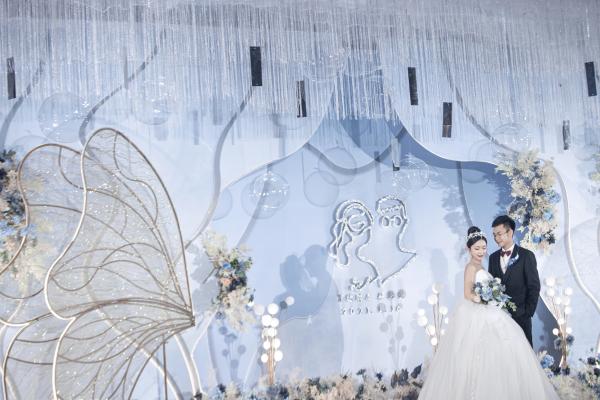 【锦上婚礼】清新淡蓝色主题婚礼定制
