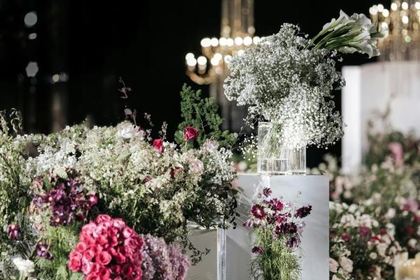 金华会爱婚礼|浪漫唯美清新纯鲜花婚礼