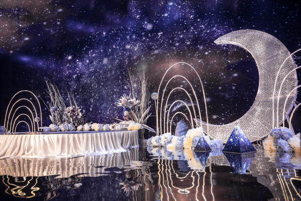 梦幻紫色星空主题