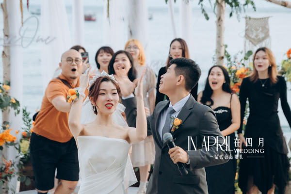沙滩婚礼+四大+晚宴