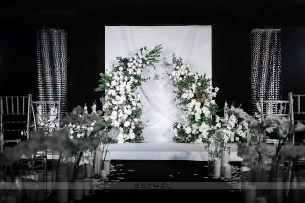 白绿系简约婚礼