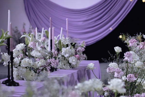 手牵手婚礼定制 | 小预算布幔装饰婚礼
