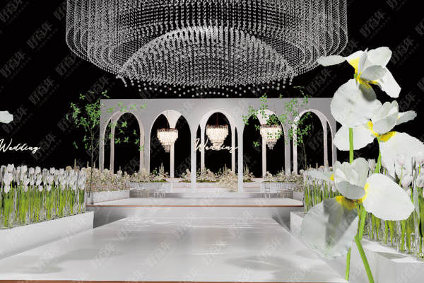 【轻奢套餐】CHANEL GARDEN主题婚礼策划