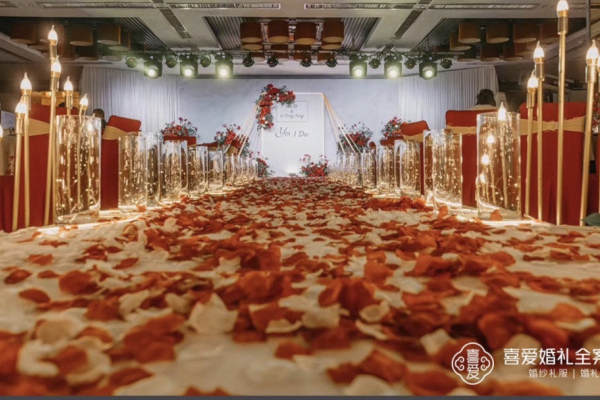 香槟撞色主题婚礼
