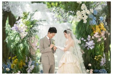 超爱这场森系婚礼，有溢出屏幕的幸福感~