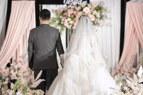 《小众豆沙粉布艺婚礼》
