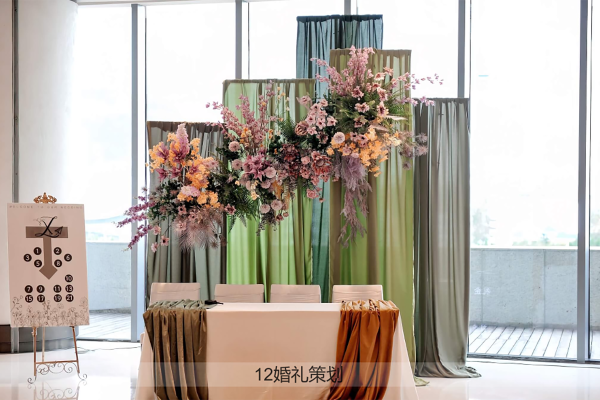 绒布小众婚礼