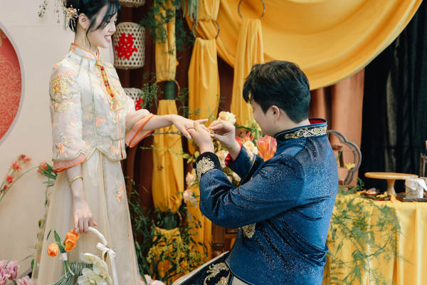 儒雅又高级的新中式订婚宴