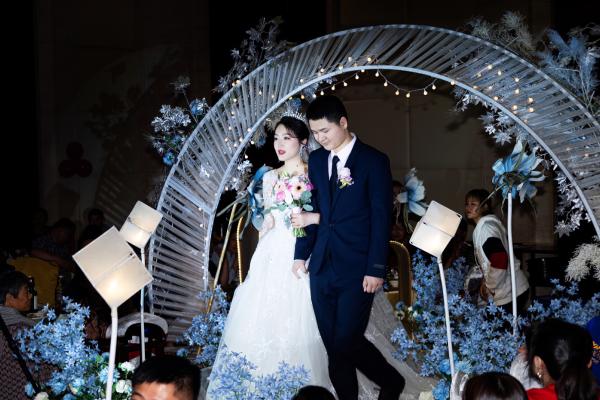 【PARIS臻·爱婚礼】雾霾蓝浪漫婚礼