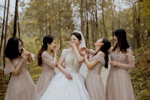 橙果#室外中式婚礼